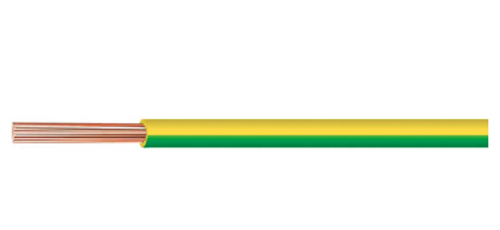 Copper Cable : Green / Yellow PVC Covered Manufacturer, Exporter and Supplier